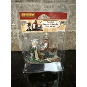 Lemax MENDING FENCES #12895 Christmas Village Figurine‎ 2011 Retired NEW